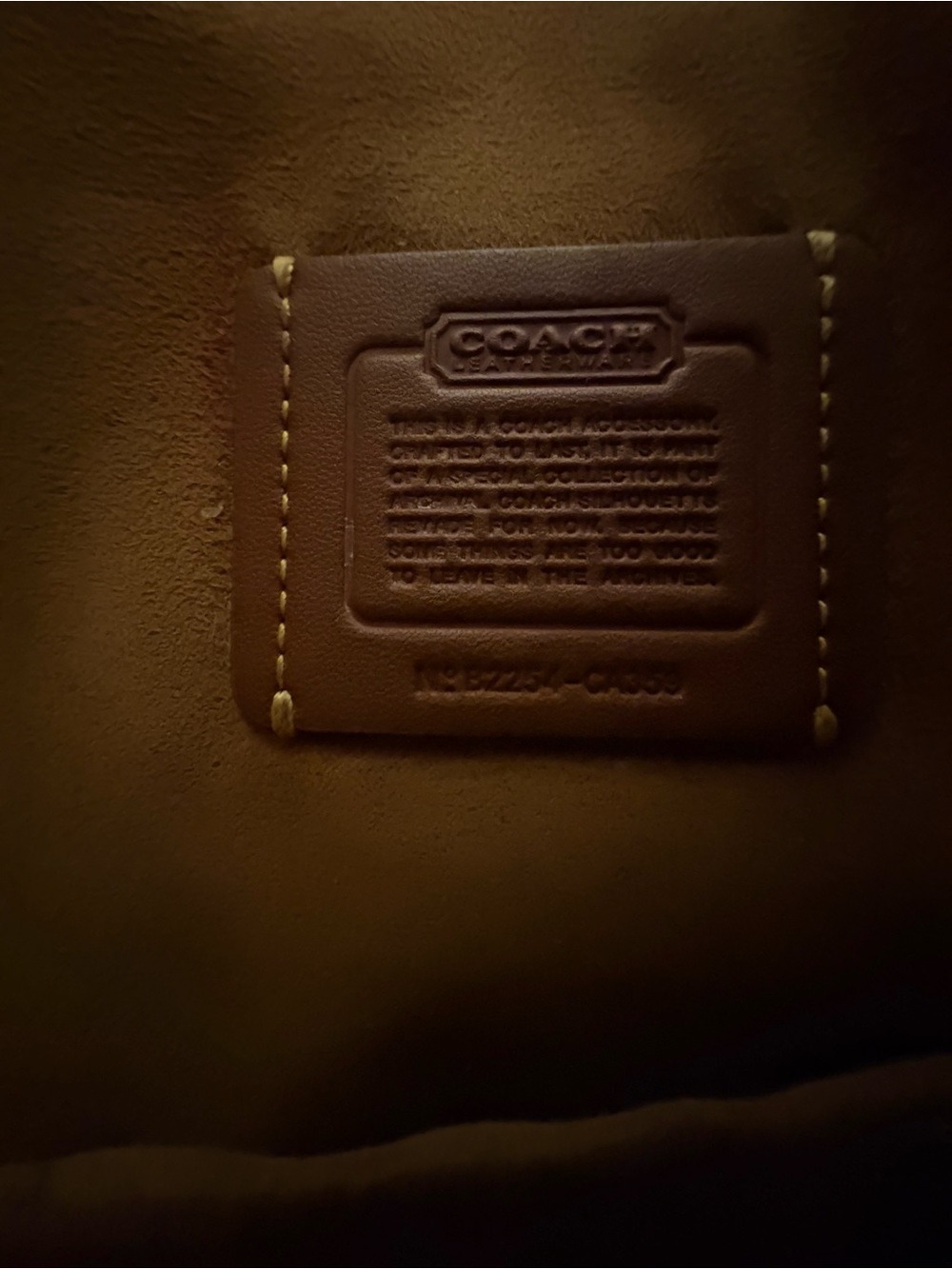 COACH Foldover Cut Out Clutch Crossbody - Picture 3 of 10
